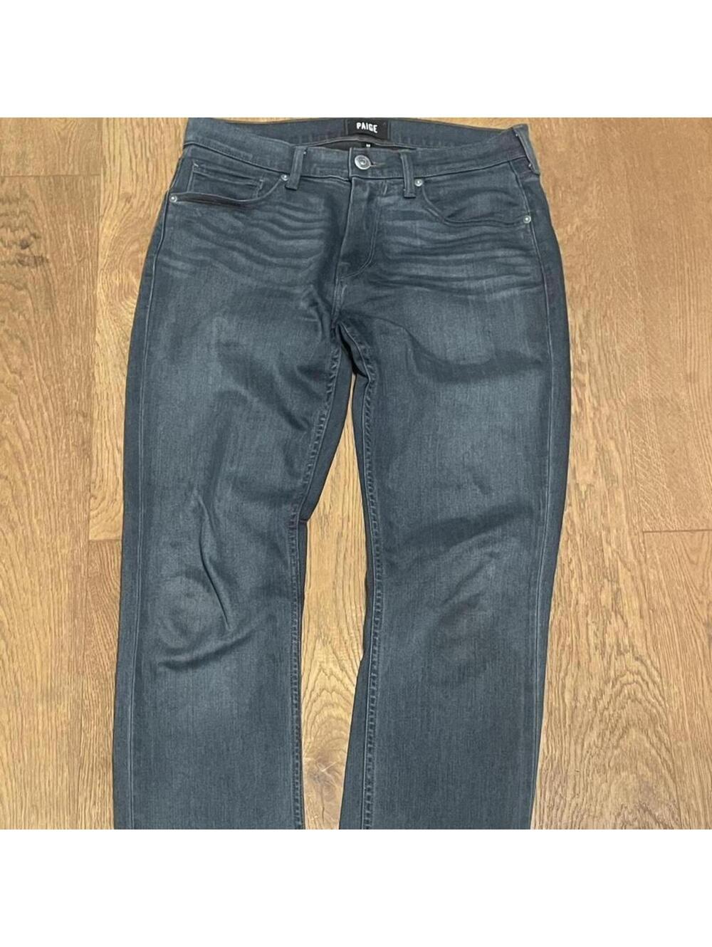 PAIGE Women's Blue and Navy Jeans